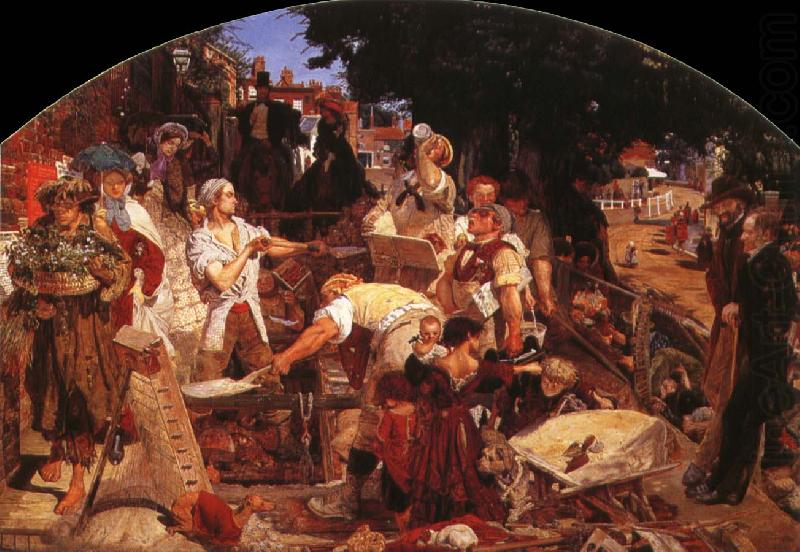 Work, Ford Madox Brown